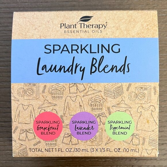 Plant Therapy Sparkling Laundry Blends Essential Oil Set NEW - Picture 2 of 3